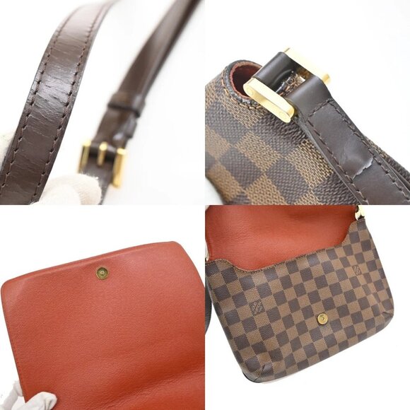 LOUIS VUITTON Musette Tango Long Shoulder Bag Damier Ebene Brown N51301 77FC159 - Picture 8 of 14